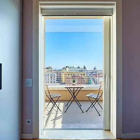 Апартаменты Nazionale Skyloft -luxury Penthouse Рим